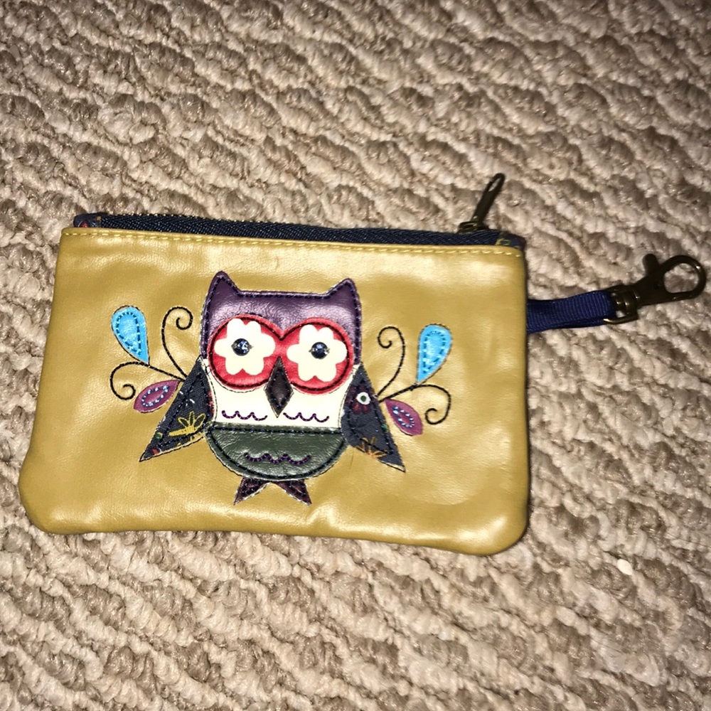 cute and simple owl wallet